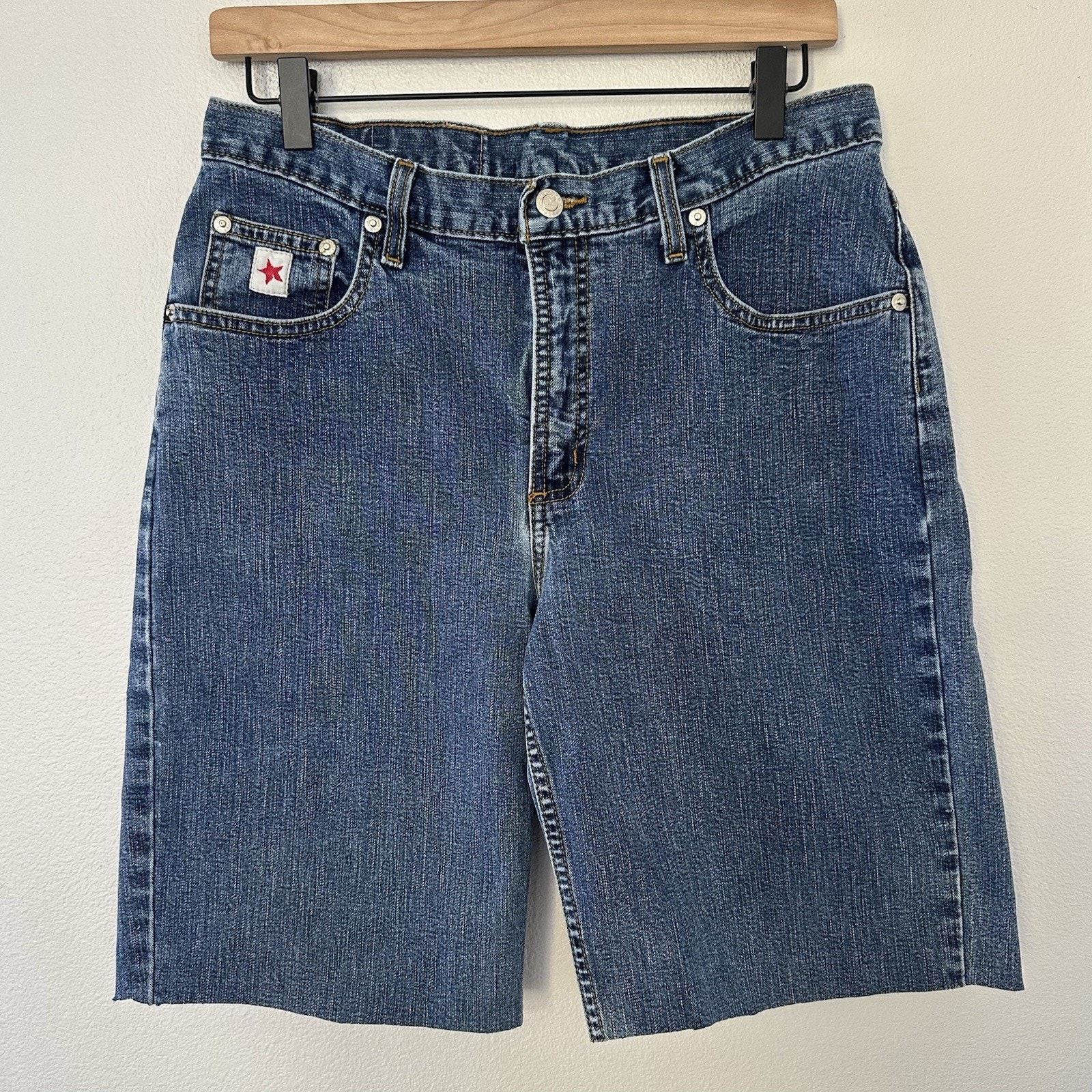 Vintage Rockies Rocky Mountain Shorts Womens 13 30" High Rise Cut Off Western